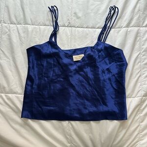 Vintage silk Victoria’s Secret tank top
